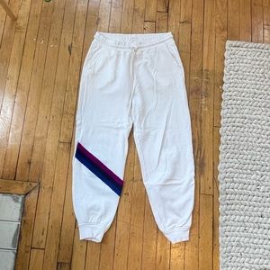 Lou & Grey Terry cloth Stripe Sweatpants